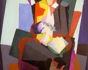 Motherhood- Angelina and the Child Diego,Maternidad- Angelina y el nino Diego - 迭戈·里维拉